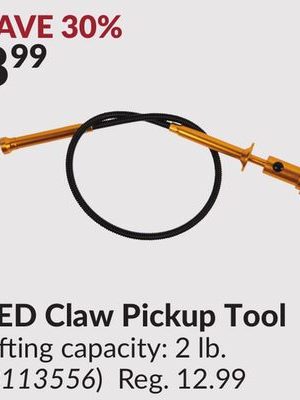 LED Claw Pickup Tool