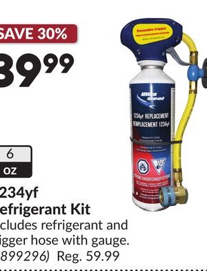 1234yf Refrigerant Kit