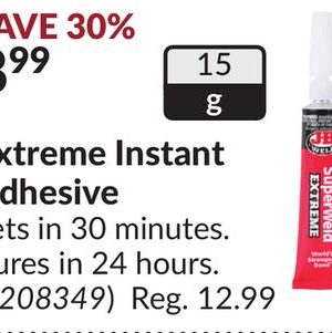 Extreme Instant Adhesive