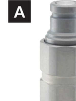 1/2 in. NPTF - Skid Steer Quick-Coupler Body or Tip – Tip