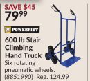 600 lb Stair Climbing Hand Truck