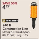 240 ft Construction Line