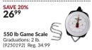 550 lb Game Scale