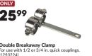 Double Breakaway Clamp