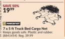 7 x 5 ft Truck Bed Cargo Net