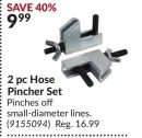 2 pc Hose Pincher Set