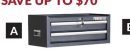 2-Drawer Middle 26 in. Tool Chest