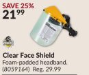 Clear Face Shield