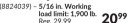 10 ft Grade 30 E Zinc-Plated Chains 5/16 in. Working load limit: 1,900 lb.,