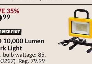 LED 10,000 Lumen Work Light