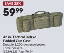 42 in. Tactical Deluxe Padded Gun Case