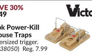 2 pk Power-Kill Mouse Traps
