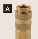 1/4 in. NPTF Universal Quick Couplers