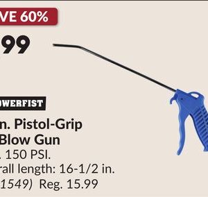 10 in. Pistol-Grip Air Blow Gun