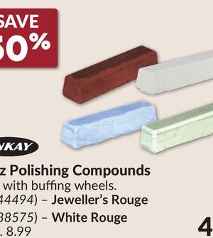 4 oz Polishing Compounds- Jeweller's Rouge