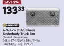 6-3/4 cu. ft Aluminum Underbody Truck Box