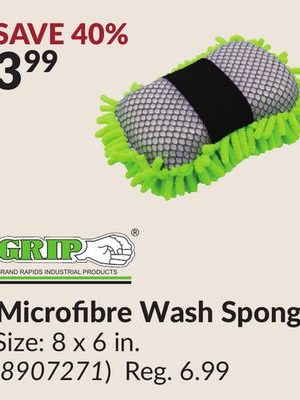 Microfibre Wash Sponge
