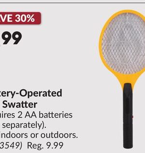 Battery-Operated Bug Swatter