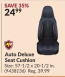 Auto Deluxe Seat Cushion