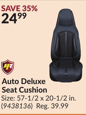 Auto Deluxe Seat Cushion
