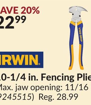 10-1/4 in. Fencing Pliers