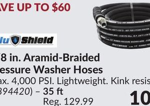 3/8 in. 35 ft. Aramid-Braided Pressure Washer Hoses