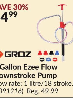 5 Gallon Ezee Flow Downstroke Pump