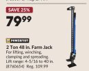 2 Ton 48 in. Farm Jack