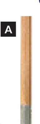 Broom/Mop Handles Threaded-Tip Hardwood