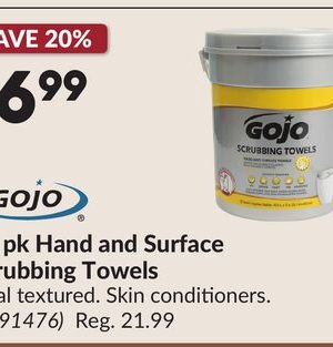 72 pk Hand and Surface Scrubbing Towels