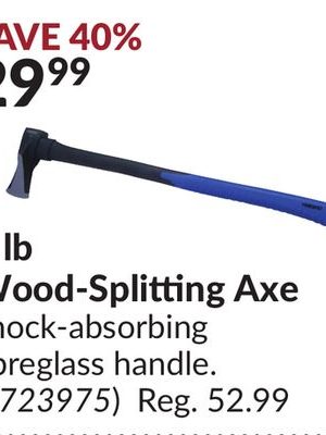 Wood-Splitting Axe