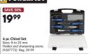 6 pc Chisel Set
