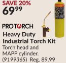 Heavy Duty Industrial Torch Kit