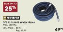 5/8 in. Hybrid Water Hoses