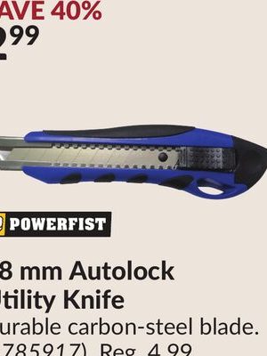 18 mm Autolock Utility Knife