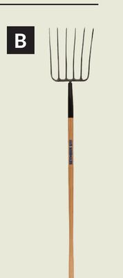 Manure Forks – 6-Tine with American Ash Handle