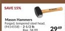 Mason Hammers 2-1/2 lb