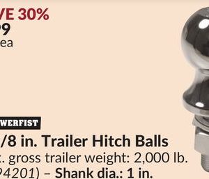 1-7/8 in. Trailer Hitch Balls
