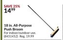 18 in. All-Purpose Push Broom