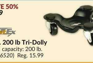 6 in. 200 lb Tri-Dolly