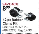 42 pc Rubber Clamp Kit