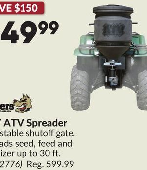 12V ATV Spreader