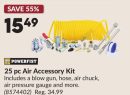 25 pc Air Accessory Kit
