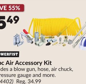 25 pc Air Accessory Kit
