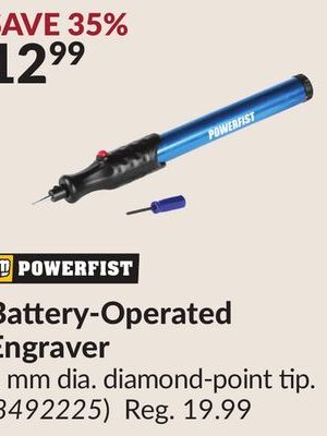 Battery-Operated Engraver