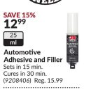 Automotive Adhesive and Filler