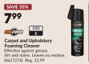 Carpet and Upholstery Foaming Cleaner