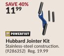 POWERFIST Hubbard Jointer Kit
