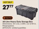 60 Litre Heavy Duty Storage Box