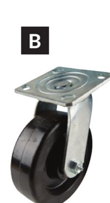 6 in. Phenolic Casters Swivel
